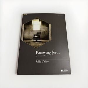 Knowing Jesus Bible Study Kit Robby Gallaty Book DVD Lifeway Living by His Name
